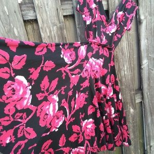 Diane von Furstenberg DVF silk wrap dress Pink 2